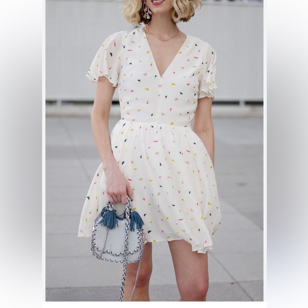 Rebecca minkoff paper airplane  dress